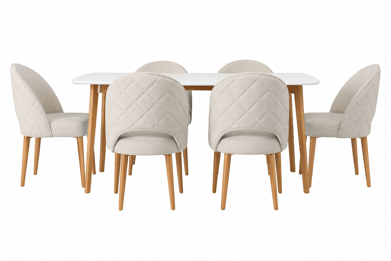 Comedor Thiago 6P · 6 Sillas Noruega foto 1