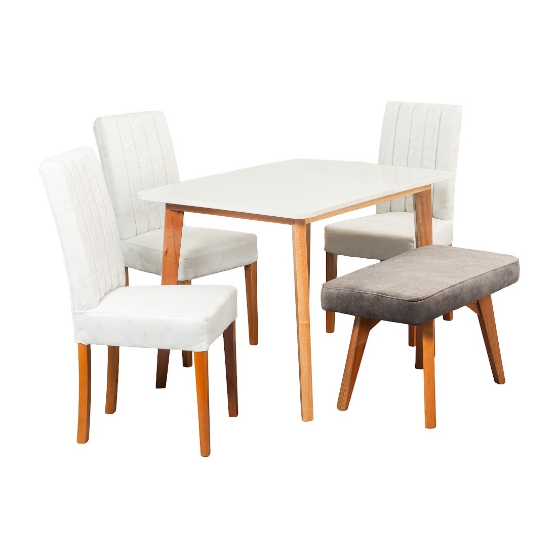 Comedor Thiago 4P · 3 Sillas Venecia + Butaco Thiago foto 1
