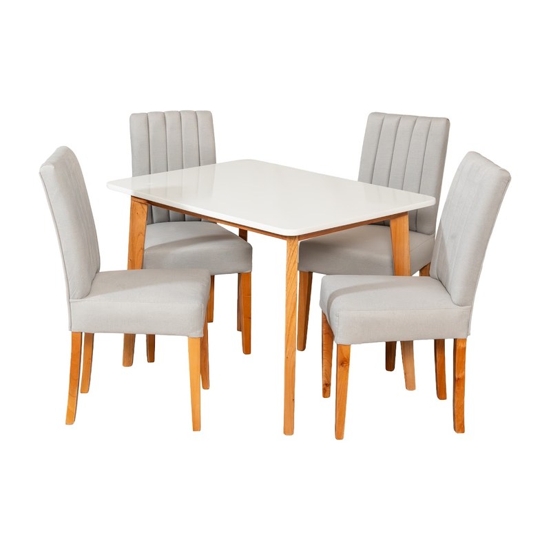 Comedor Thiago 4P · 4 Sillas Venecia