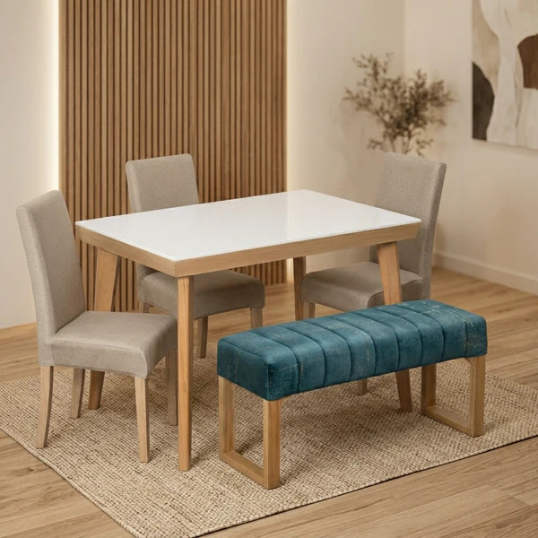 Comedor Kioto 4P · 3 Sillas London + Butaco Venecia foto 2
