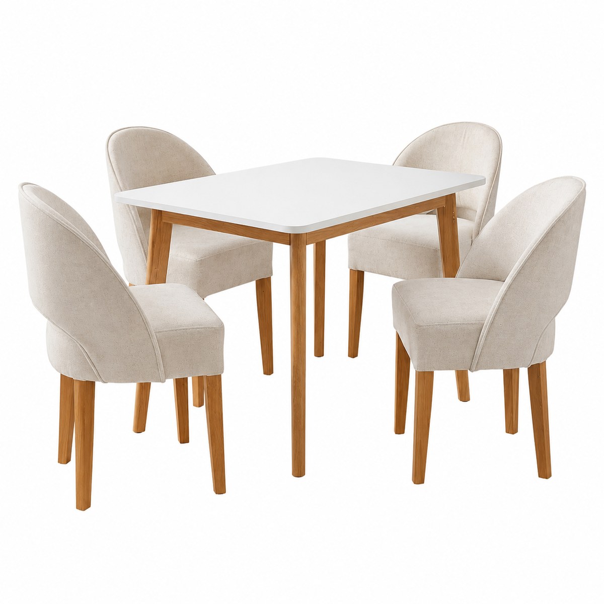 Comedor Thiago 4P · 4 Sillas Orion foto 1