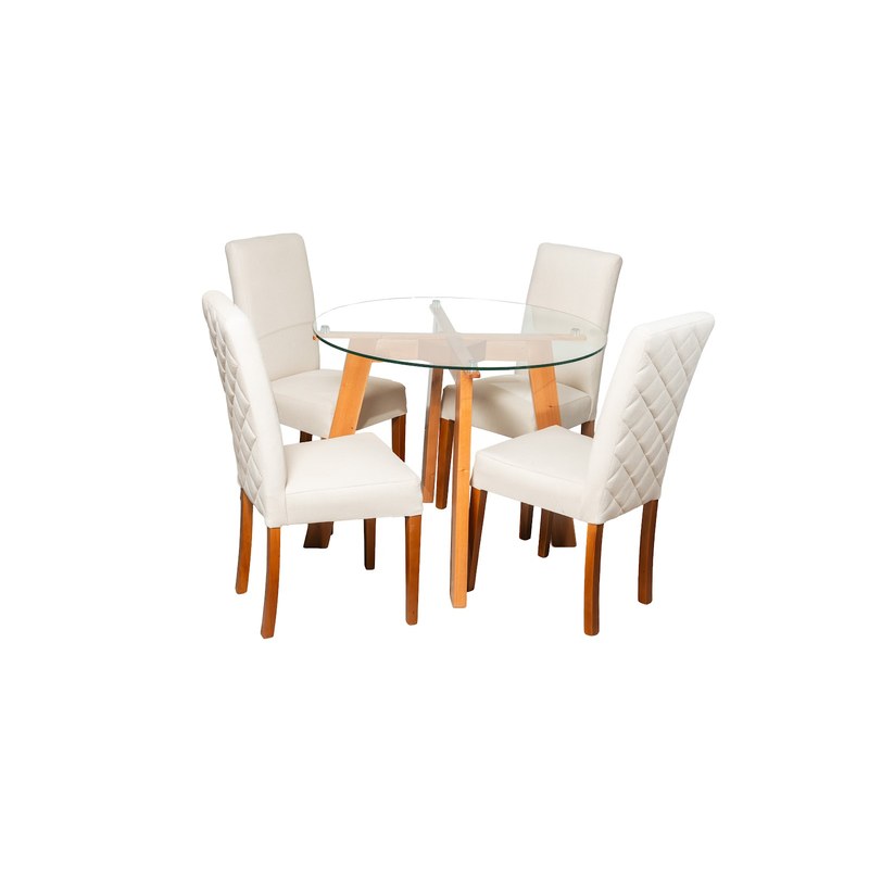 Comedor London 4P · 4 Sillas Corea
