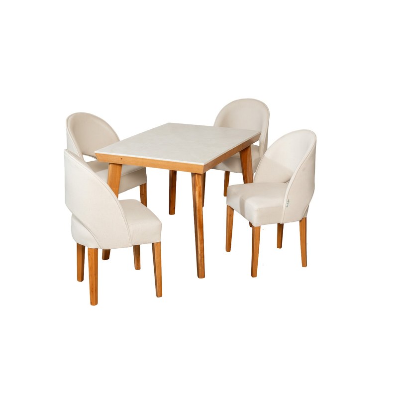 Comedor Kioto 4P · 4 Sillas Orion