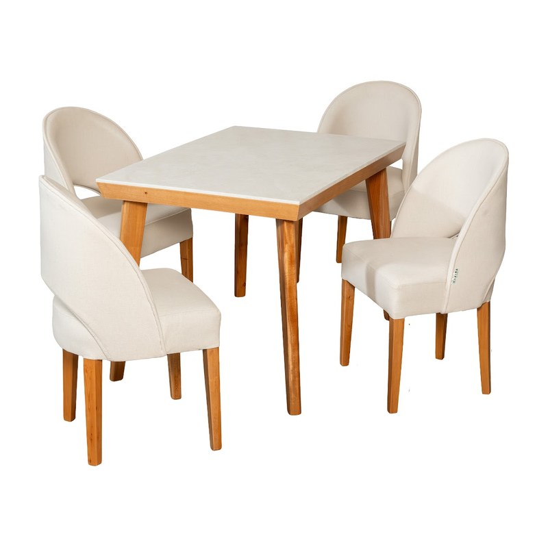 Comedor Kioto 4P · 4 Sillas Orion