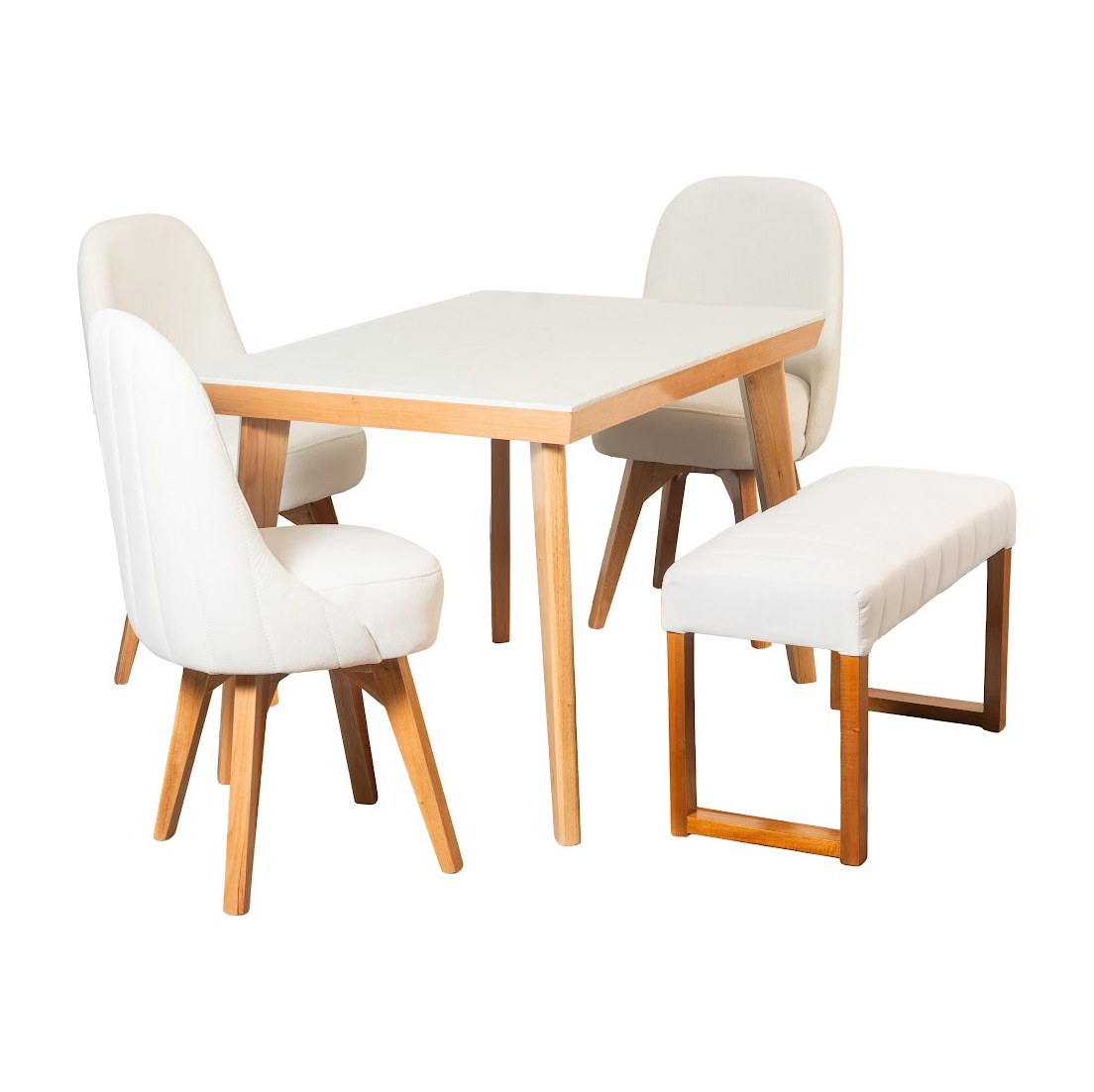 Comedor Kioto 4P · 3 Sillas Oslo + Butaco Venecia foto 1
