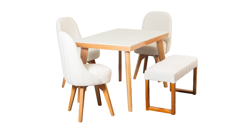 Comedor Kioto 4P · 3 Sillas Oslo + Butaco Venecia foto 1