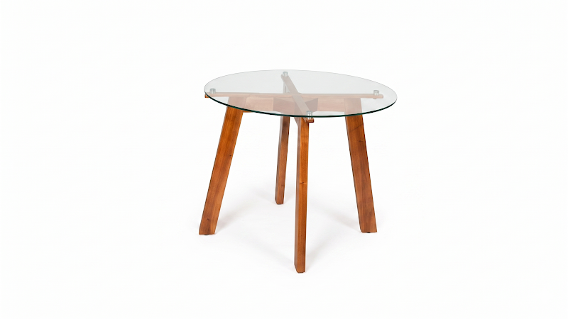 Comedor London 4P + Vidrio + 4 Sillas Corea