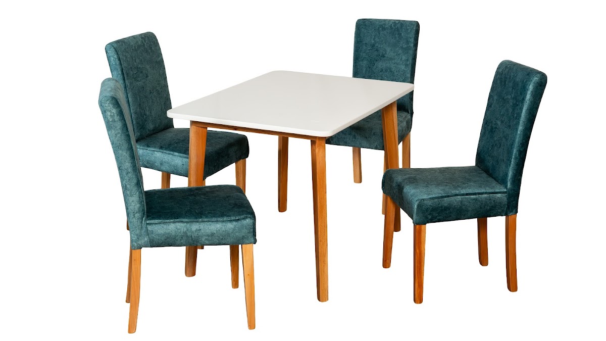 Base Comedor Thiago + Silla Rio