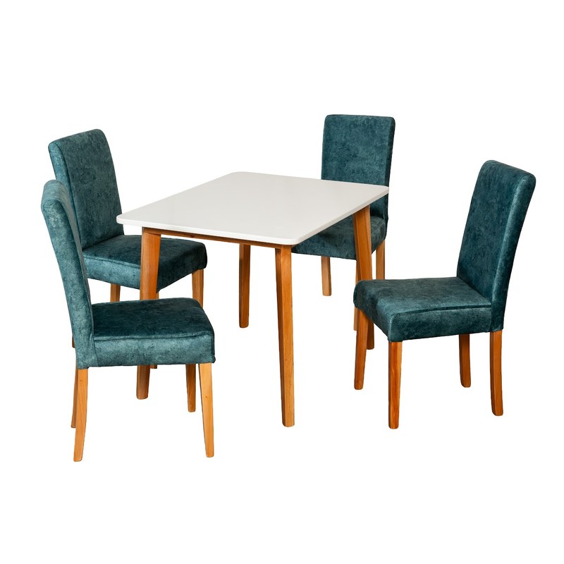 Comedor Thiago 4P · 4 Sillas Rio