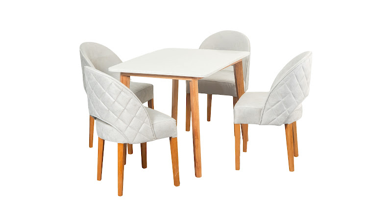 Comedor Thiago 4P · 4 Sillas Noruega foto 1