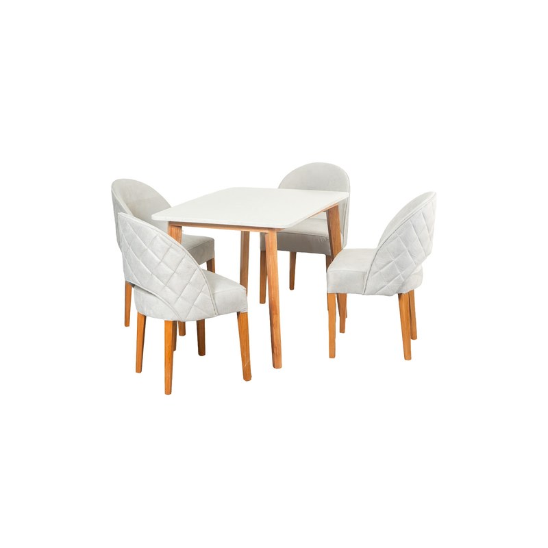 Comedor Thiago 4P · 4 Sillas Noruega