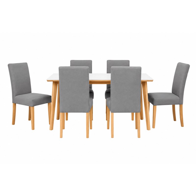 Comedor Kioto 6P · 6 Sillas Rio