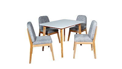 Comedor Thiago 4P · 4 Sillas Portugal