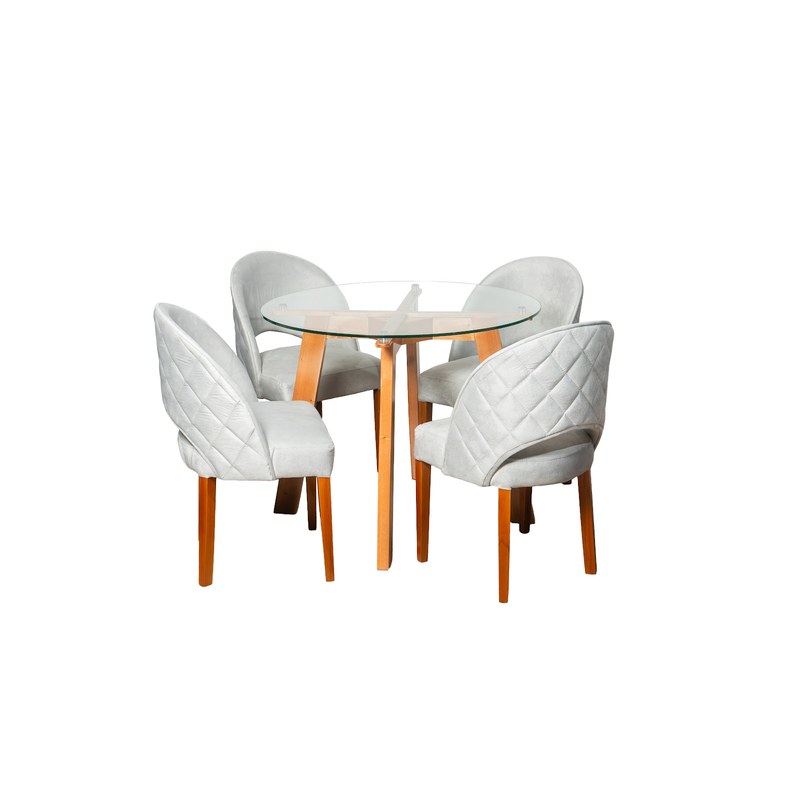 Comedor London 4P · 4 Sillas Noruega