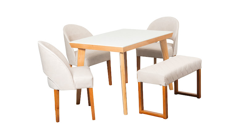 Comedor Kioto 4P · 3 Sillas Noruega + Butaco Dubai foto 1