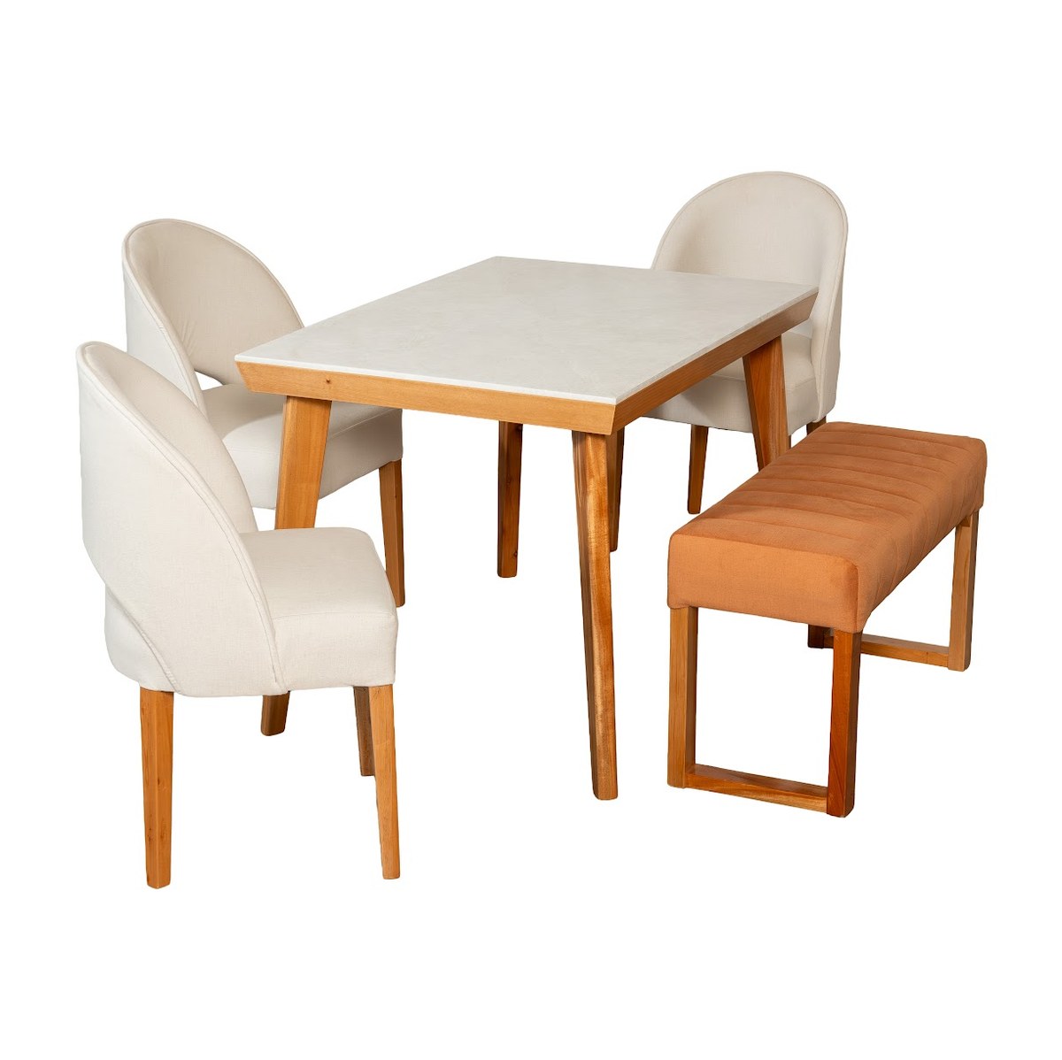 Comedor Kioto 4P · 3 Sillas Orion + Butaco Venecia foto 1