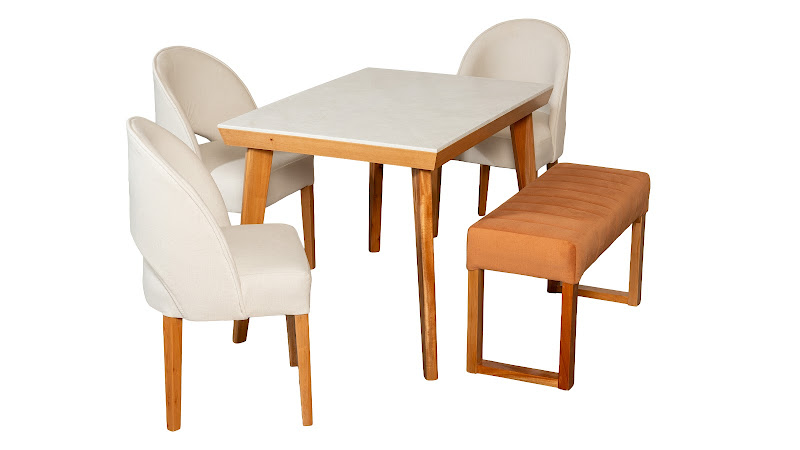 Comedor Kioto 4P · 3 Sillas Orion + Butaco Venecia foto 1