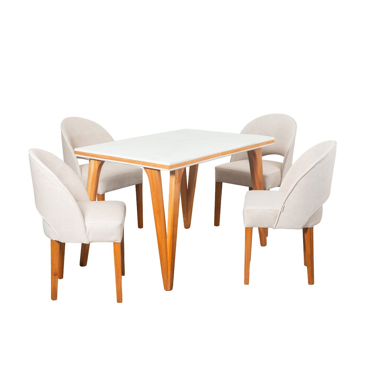 Comedor Nigeria 4P · 4 Sillas Orion foto 1