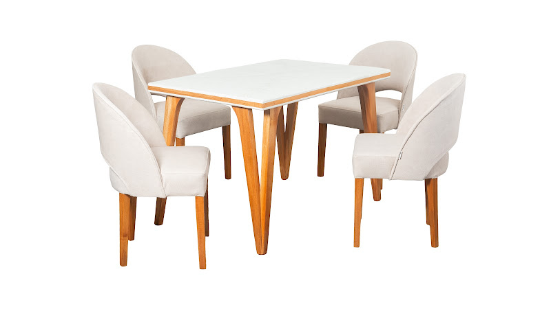 Comedor Nigeria 4P · 4 Sillas Orion foto 1